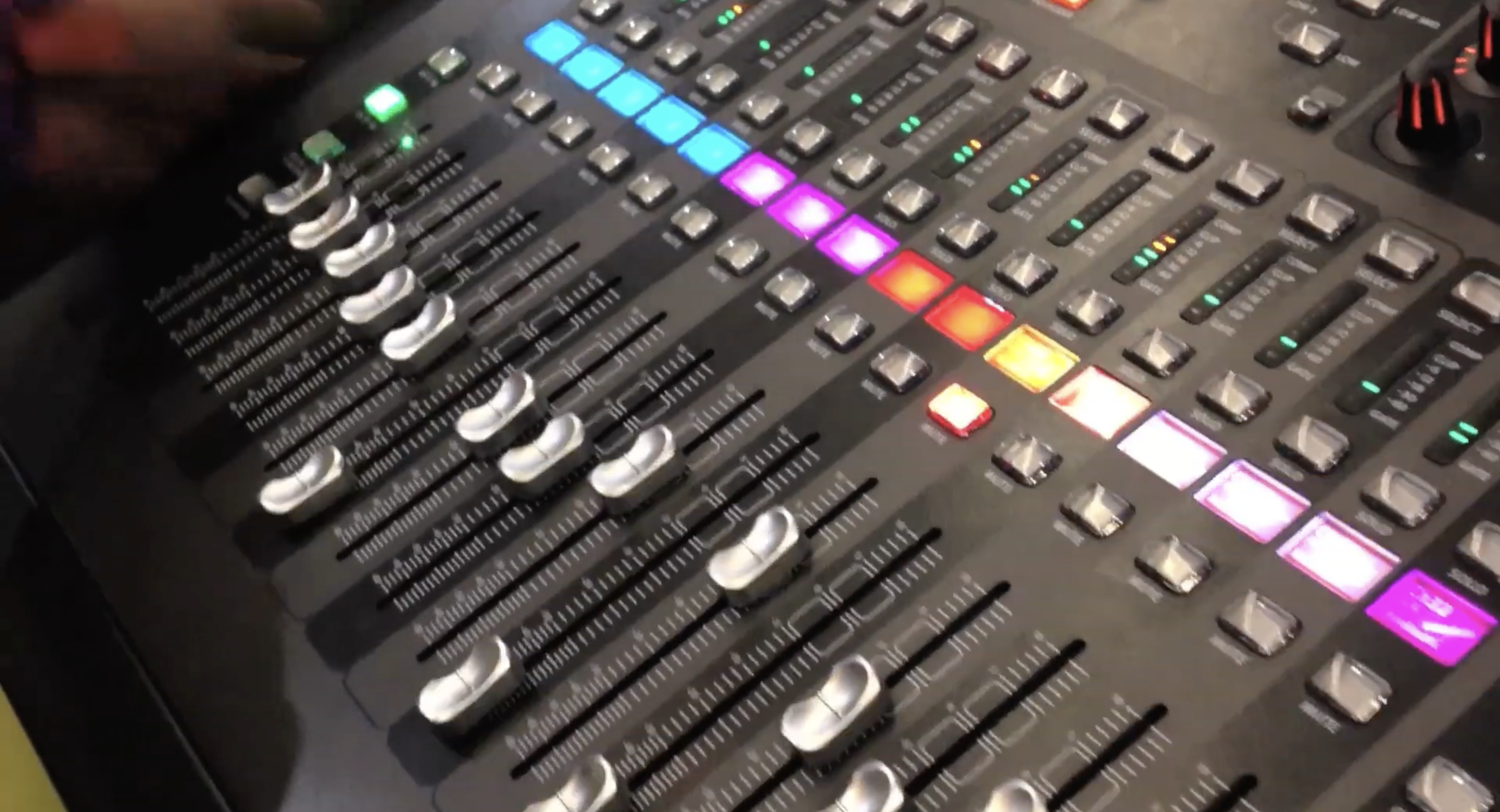 Consola de producción